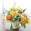 造花 マムとジプソの可愛らしいアレンジ 造花 シルクフラワー CT触媒