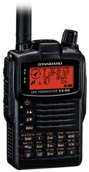アマチュア無線機スタンダード　　VX-8G　　144/430MHzAPRS　　GPSアンテナ内蔵