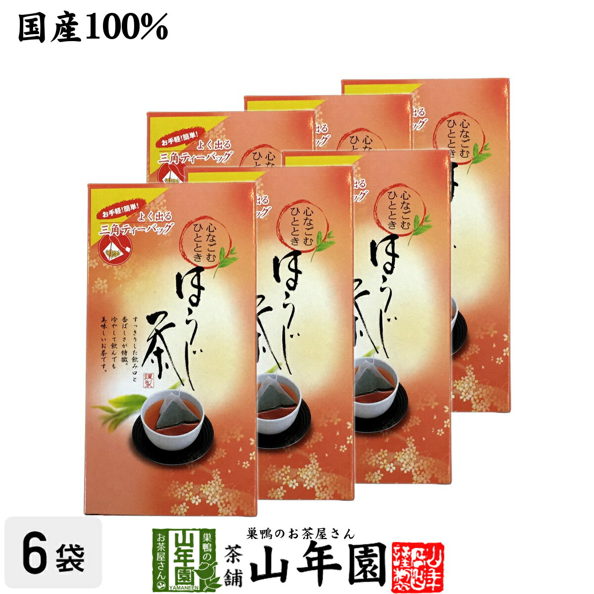 ほうじ茶 国産 5g×20パック×6個セット 三角ティーパック ティーバッグ 美味しいほうじ茶 国産 茶葉 日本茶 茶葉 お茶 お中元 敬老の日 プチギフト お茶 2025 内祝い ギフト プレゼント 還暦祝い 男性 女性 母 贈り物 香典返し お土産 おみやげ お祝い 誕生日