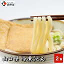 山口県冷凍うどん (麺200g×2食入)(うどん 産地直送 訳ありでない お試し ポイント消化 お取り寄せ グルメ 食品 フード おつまみ アレンジ 人気 おすすめ麺 純生 生麺 同梱でうどんすきセットに)