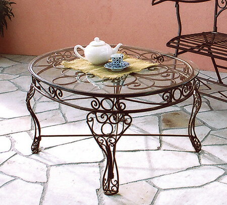 ガーデンテーブル　アラベスクガラステーブル　32339（ジャービス）　ガーデンファニチャー