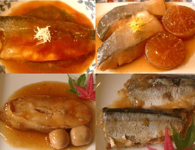 煮魚惣菜セット東北〜関西送料無料！！簡単、便利、しかもおいしい！！