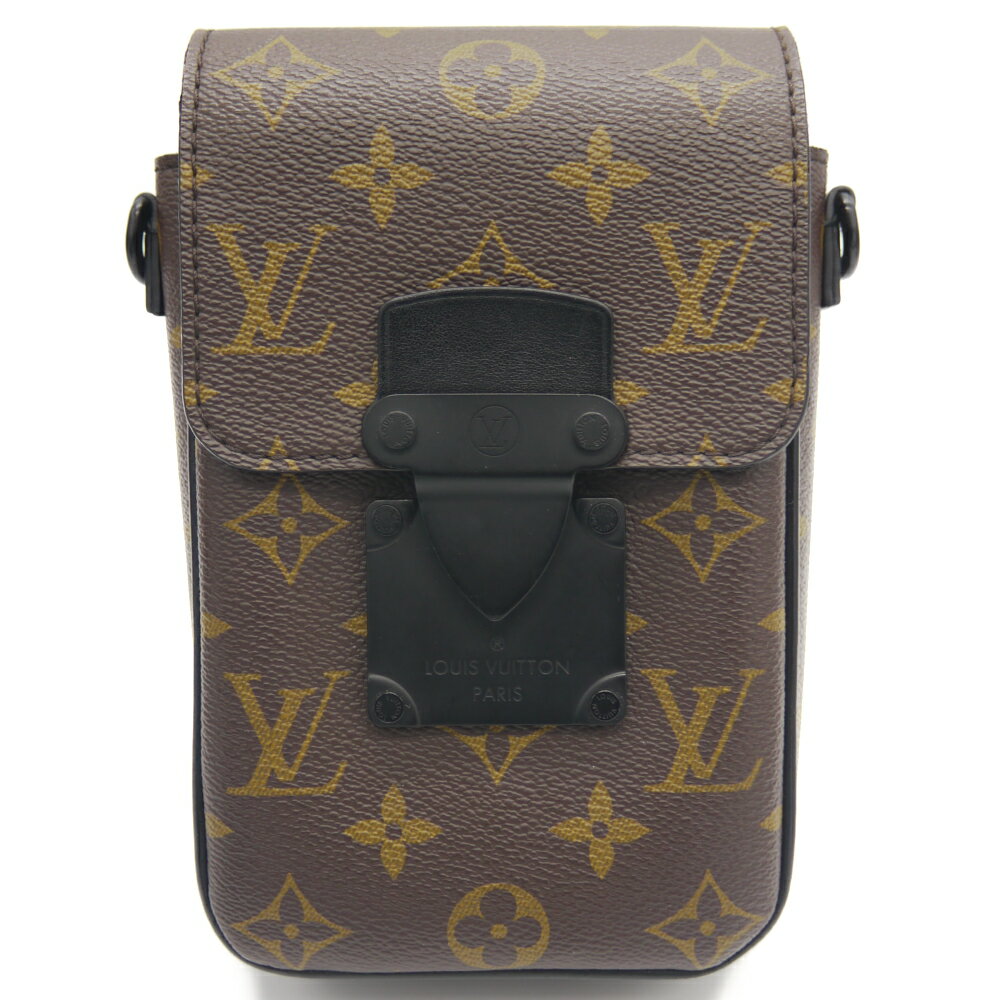 【中古】LOUIS VUITTON ルイ ヴィトン Sロック ヴェルティカル ウェアラブル ウォレット モノグラムマカサー M81522 ショルダーバッグ Y04795