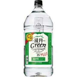 <strong>鏡月</strong>グリーン 特発ボトル 25度 4000ml 4本入り【5,000円以上送料無料】【ケース品】