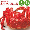 【送料無料】北海道直送本タラバガニ姿1kg×1尾カニの王様タラバガニが激安身入りの良いカニを厳選。贈り物に最適な本タラバ蟹タラバガニ格安【...