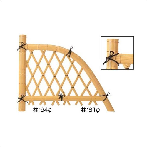 タカショー　光悦寺垣　「合成ひしぎ竹巻光悦寺垣　6尺」[W1800mm×H1200mm]
