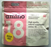 ホワイトフォックス　セントマーク　アミノ18　50g　＜amino18＞ウロコから抽出したコラーゲンで健康をサポート！！