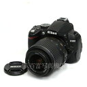 【中古】 ニコン D3000 18-55VR セット Nikon 中古カメラ 28629【カメラの八百富】【カメラ】【レンズ】