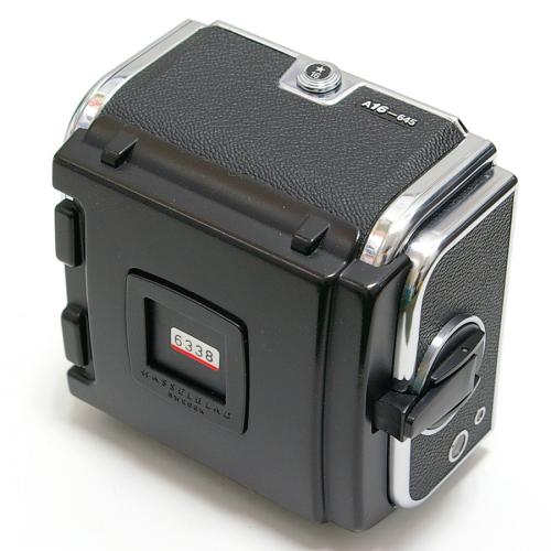 【中古】【良品】中古 ハッセル ★A16 6x4.5 フィルムマガジン クローム HASSELBLAD中古カメラ・中古レンズ・デジタルカメラ・アクセサリー！ カメラのことなら≪カメラの八百富≫ ★1万円以上の商品は送料無料★ 買い取り・下取り大歓迎！