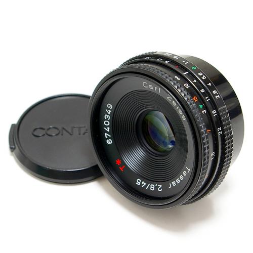 【中古】【良品】中古 コンタックス T* Tessar 45mm F2.8 AE CONTAX 【中古レンズ】