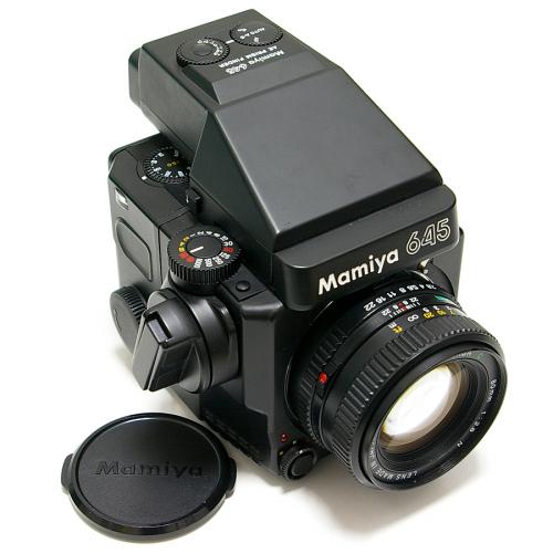 【中古】【良品】中古 マミヤ 645 スーパー AEファインダー 80mm F2.8N セット Mamiya 【中古カメラ】