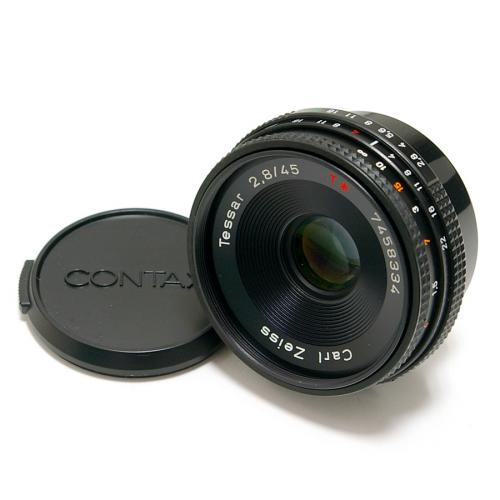 【中古レンズ】【中古】【美品】中古 コンタックス T* Tessar 45mm F2.8 MM CONTAX 【中古レンズ】【USED】 【中古カメラ】 【中古レンズ】