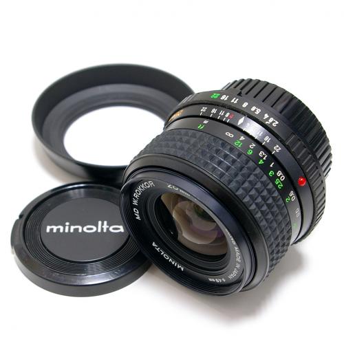 【中古】【良品】中古 ミノルタ MD ROKKOR 28mm F2.8 minolta 【中古レンズ】【USED】【カメラ】【レンズ】