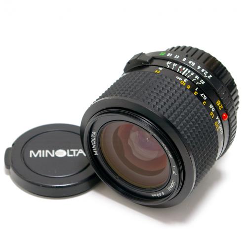 【中古】中古 ミノルタ New MD 28mm F2 MINOLTA 【中古レンズ】【USED】【カメラ】【レンズ】