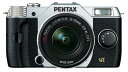 【新品】【送料無料】ペンタックス Q7 ズームレンズキット [シルバー] PENTAX ≪即納モデル≫【カメラの八百富】【デジタルカメラ】【デジカメ】