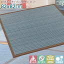 フィジー フロアー畳 (中) 82×82cm【 システム畳 フロア畳 ユニット畳 フローリング畳 琉球畳 置き畳 ユニット畳 イ草 たたみ い草マット フロアーマット 敷物 】