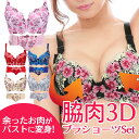 ★ 送料無料 ★ブラ&ショーツ バストアップブラ ブラジャー...