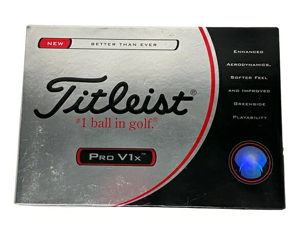 <strong>Titlist</strong> Pro V1x ゴルフボール ゴルフ 用品 9個 スポーツ 趣味 F8808136