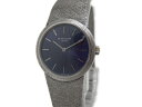 【中古】 パテックフィリップ PATEK PHILIPPE アンティーク レディース 腕時計 K18WG 無垢 機械式 手巻き 青文字盤 Y2330859