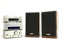 【中古】 ONKYO システムコンポ セット D-102AX A-909 C-705FX T-405W オーディオ 音響機器 T4144390
