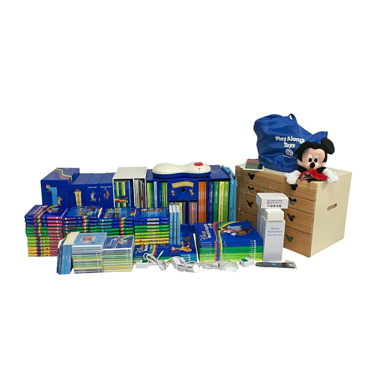 【中古】 DWE ディズニーワールドオブイングリッシュ ディズニー英語システム 2019年頃 英語 教材 O10551932