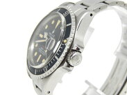 【中古】ロレックスROLEXサブマリーナデイト赤サブマーク5アンティークCal.1570168030番メンズ自動巻きY1679856
