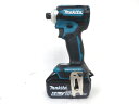 【中古】 未使用 makira マキタ 充電式インパクトドライバ TD171DRGX 電動工具 M3780845
