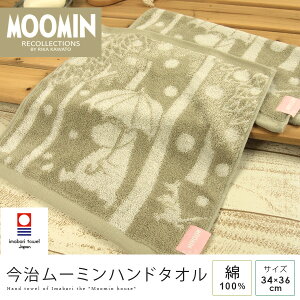 今治 ムーミン ハンドタオル ウォッシュタオル 「晴れ、ときどきリンゴ」 34×36cm 綿100％ 日本製 今治 タオル ジャガード ハンカチ タオルハンカチ 今治タオル いまばりたおる 贈り物 ギフト プレゼント 出産祝い 北欧 【メール便可】