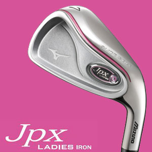 ミズノ　JPX　レディース　アイアン　5本セット（#7〜#9、PW、SW）　JPX LADIES カーボンシャフト