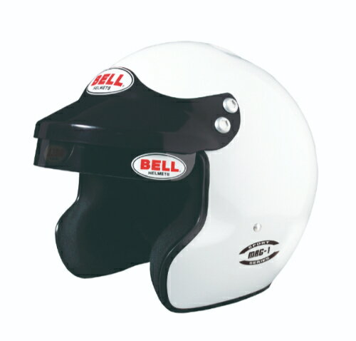 【送料無料】 BELL ヘルメット MAG1 カラー：ホワイトベル 四輪用 HELMET SPORTシリーズ。