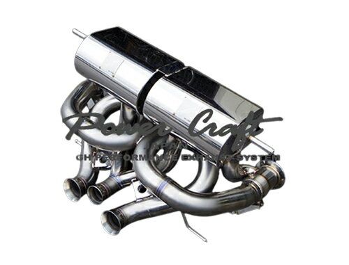 パワークラフト ハイブリッドエキゾーストマフラーシステム ランボルギーニ アヴェンタドール 740S用 リアマフラーのみ (P-LA1000102)【マフラー】【自動車パーツ】POWER CRAFT HYBRID EXHAUST MUFFLER SYSTEM