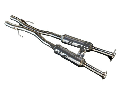 パワークラフト Xチューブ レクサス LS500 2WD VXFA55用 サブサイレンサー付(P-TO090103)【マフラー】【自動車パーツ】POWER CRAFT X TUBE