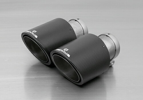 REMUS レムス SPORTS LABEL BMW 1シリーズ(F20) M140i 1S30用 左右シングル出し Φ102 カーボン アングル (089016 1500/0426 70CSR)【eマーク適合品】【マフラー】