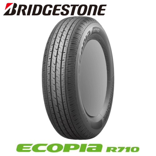  ^CΏ BRIDGESTONE Ecopia R710 195/80R15 107/105N  195/80-15   ViTire  T}[^C uaXg ^C GRsA R710  lzOK 