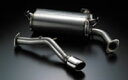 TRD High Response Muffler ver.S トヨタ エスティマ 純正リヤバンパースポイラー装着車 ACR55W用 (MS153-28019)【マフラー】ティーアールディー ハイレスポンスマフラー バージョンエス