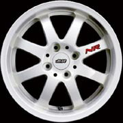 無限 NR 6.5J-15 ホワイト とDUNLOP LEMANS4 LM704 185/55R15の4本セット