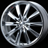 レオニス CX 8.0J-19 とBRIDGESTONE POTENZA S001 225/45R19の4本セットWEDS