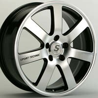 SPORT TECHNIC MONO7 ヴィジョン 7.5J-18とGOODYEAR REVSPEC RS02 215/40R18の4本セット