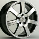 SPORT TECHNIC MONO7 ヴィジョン 7.5J-18とPIRELLI P-ZERO NERO 235/40R18の4本セットVW/AUDI/VOLVO/etc