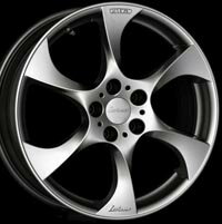 Lorinser MS 7.5J&8.5J-18とBRIDGESTONE POTENZA S001 225/40&255/35R18の4本セット【W203】