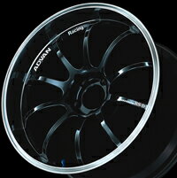 YOKOHAMA ADVAN Racing RS-D 10.0J-18 マシニング＆ブラック 1本