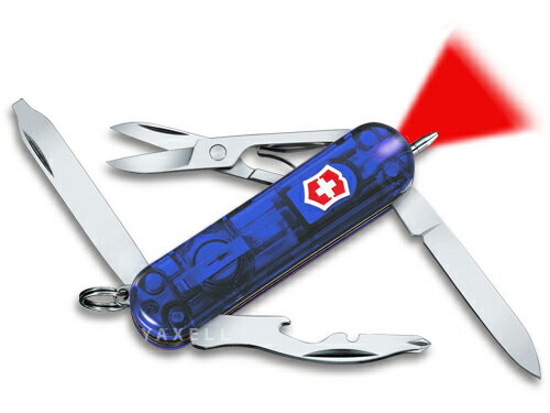 VICTORINOX（ビクトリノックス）マネージャーライトT2スケルトンブルー（0.63 66.T2）【ミニ】