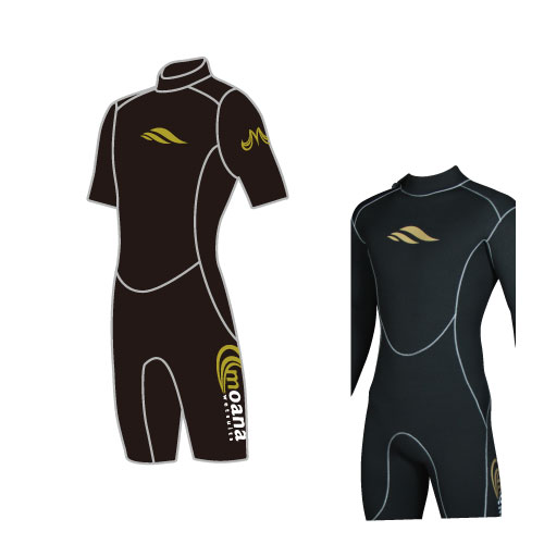 送料無料タイムセールモアナ(MOANA)メンズショートスリーブスプリングウェットスーツ半袖短丈パンツMENS SHORT SLEEVE SPRING WETSUITS/ジャージAウェットスーツはbewet社セミドライサーフィンのデッキパッドローカル初心者波情報の画像