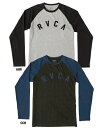 郵送指定で0円可能-代引き決済不可"ルーカルカ(RVCA)メンズショートストップラグランロンT長袖tシャツSHORTSTOP RAGLAN LONGSLEEVE T-SHIRTS"ショートスリーブプリントデザインオリジナルストリートウェアアパレルはtシャツキャップタイムセールamazonキャップ無地