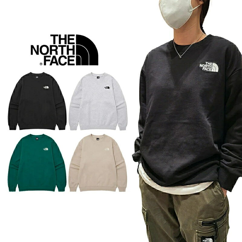 ＼おまけ付き／送料無料 THE NORTH FACE COTTON ESSENTIAL SWEATSHIRTS ザノースフェイス 韓国正規品 <strong>トレーナー</strong> スウェット 大きいサイズ <strong>メンズ</strong> レディース 学生 オシャレ 無地 コーデ シンプル カジュアル <strong>ブランド</strong> XXL 春 秋 母の日 プレゼント