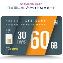 SIMプリー 格安SIM プリペイドSIM 国内 60GB/30日 データ専用 SB LTE対応