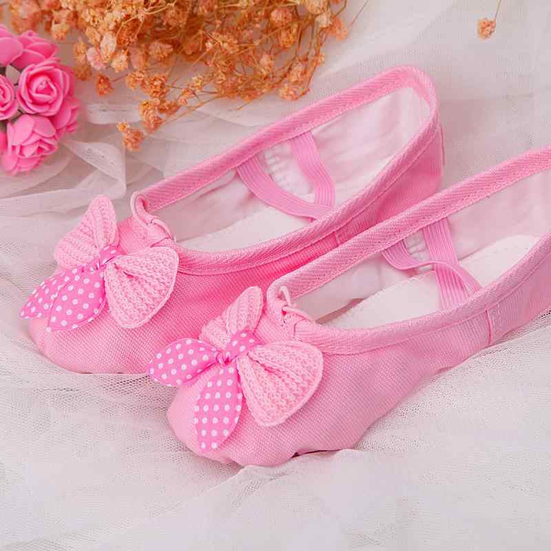 ダンスシューズ キッズ バレエシューズ 子供 女の子 練習用 ヨガ 帆布 フラット Ballet 複合材 白 赤 ピンク 黒 23 24 25 26 27 28 29 30 31 32 33 34 35 36 37 38 39