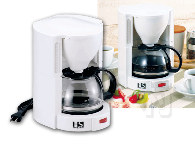 ホワイトカラーのシンプルデザイン　SCM-05コーヒーメーカー　5カップ【マラソン201207_生活】本格コーヒーが手軽に楽しめます！