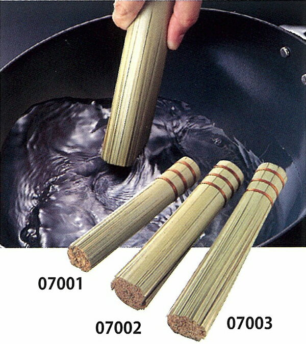 竹ササラ　中　φ3.5×21cm　07002【マラソン201207_生活】しつこい汚れを鍋からそぎ落とします。魚の腸などにも使えます