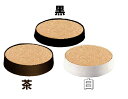 トワインスタンド10インチ 白/茶/黒GD-1682/GD-1685/GD-1688φ260×60mm コルク座面花瓶やフィギュアを置いておしゃれを演出